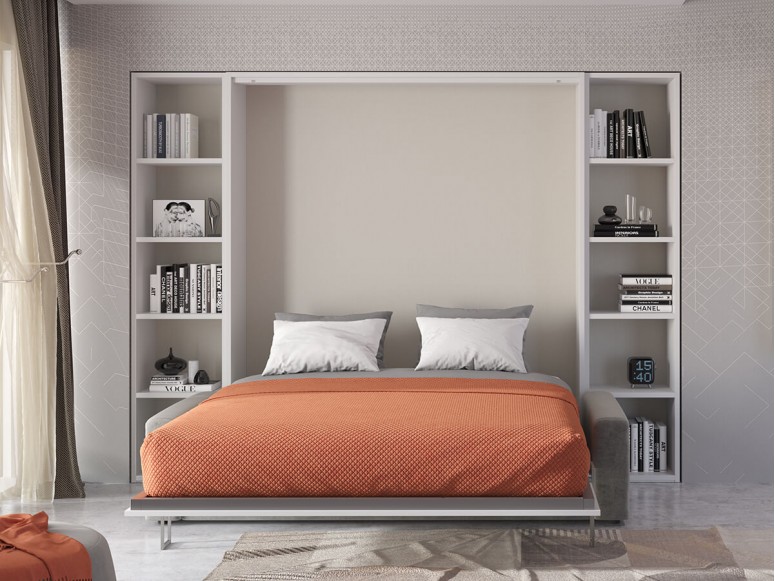 Ft. Lauderdale-styled bedroom with the Milano Queen Murphy bed.