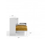 Spazio - Twin Size Wall Bed