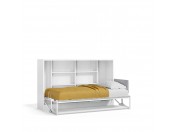 Spazio - Twin Size Wall Bed with Desk