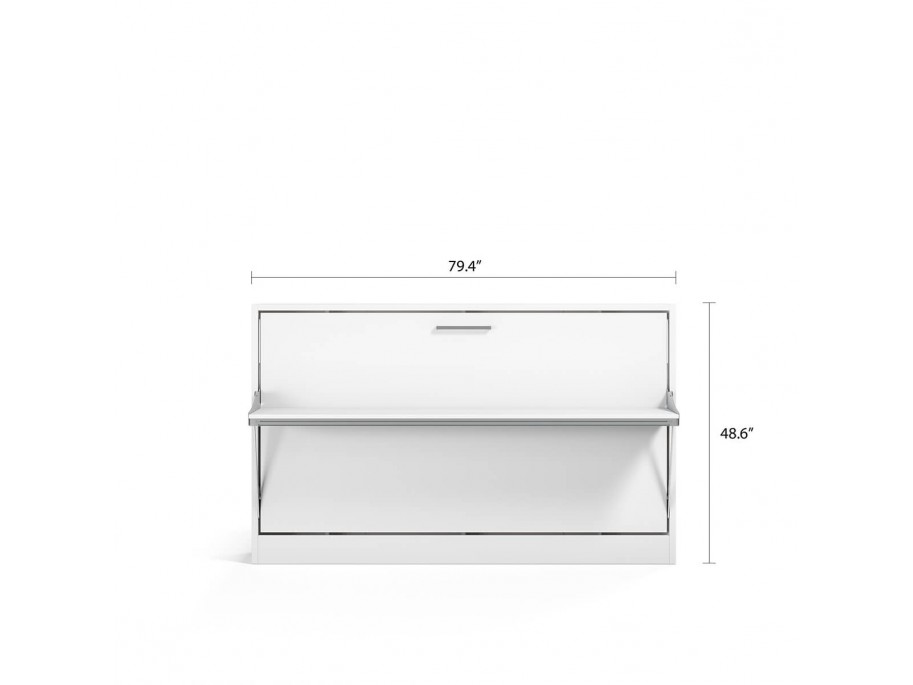 Spazio - Twin Size Wall Bed with Desk