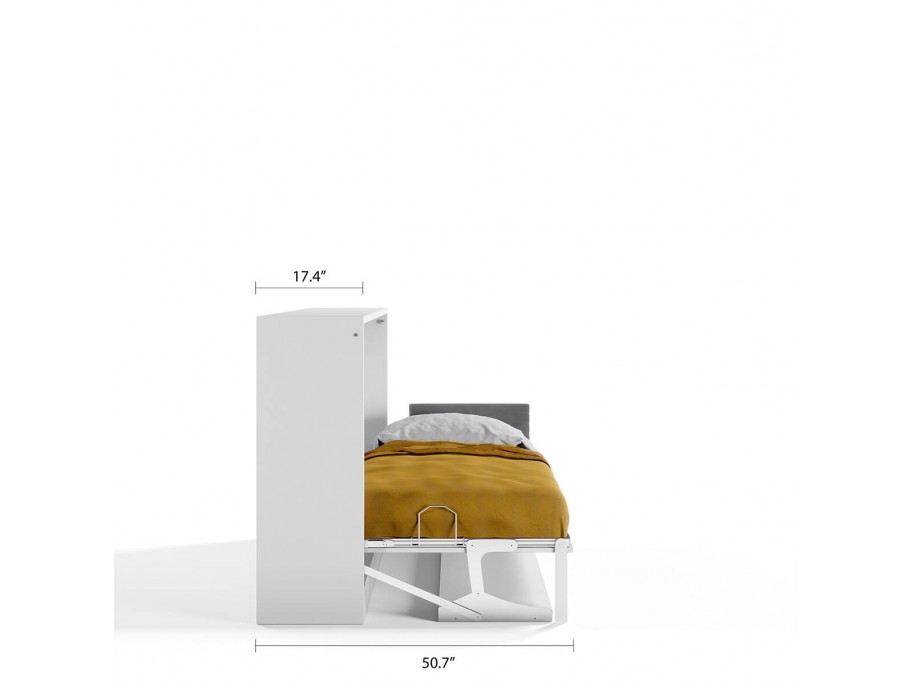 Spazio - Twin Size Wall Bed with Desk