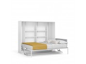 Spazio - Full Size Wall Bed with Desk