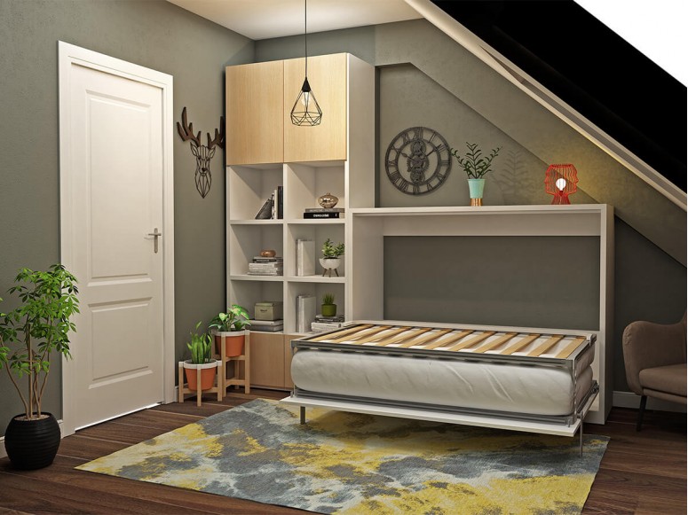 Double Fold Queen Murphy Wall Bed