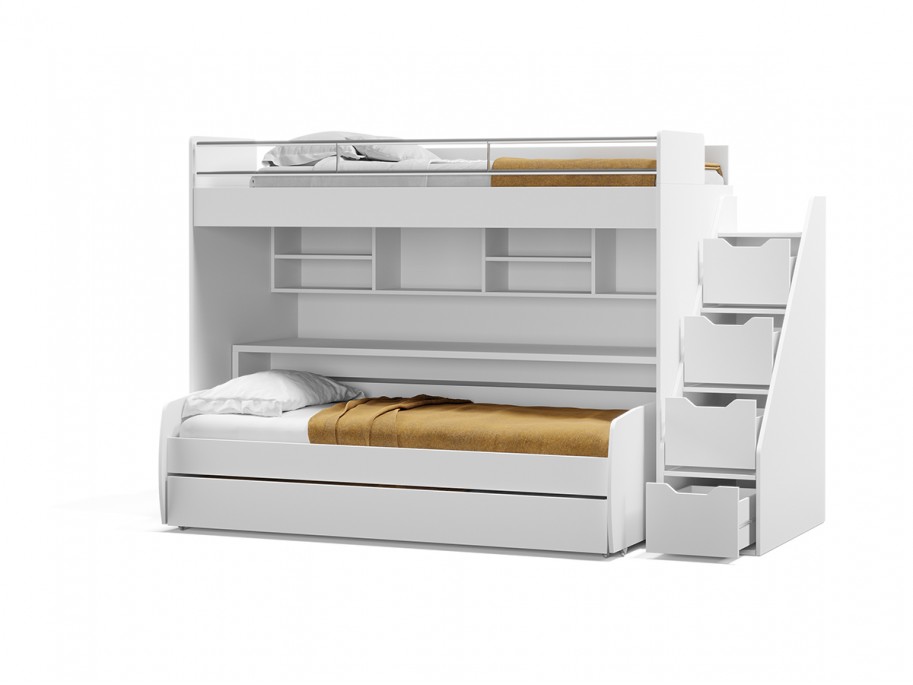 Eco Bel Mondo Twin Over Twin XL Bunk Bed Set