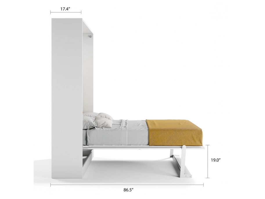Royal Queen Wall Bed with Folding Table
