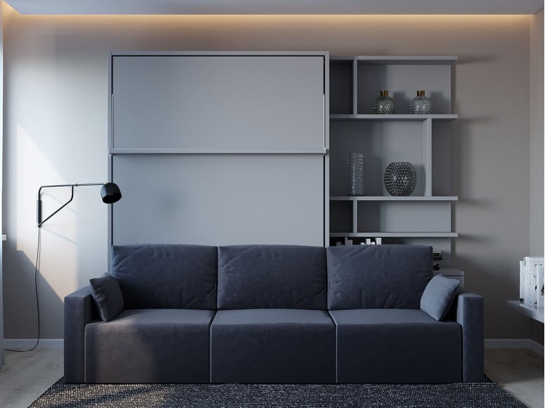 Royal Vertical Queen 3 Seat Storage Sofa