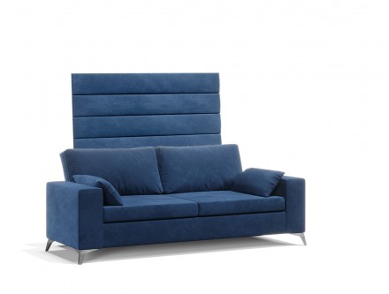 NEW Royal Vertical Queen 2 Seat Sofa and Headboard 1/2 Set