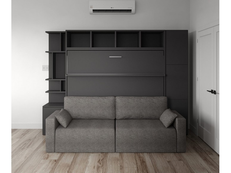 Open Horizontal Queen Bookshelf