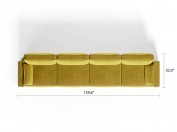 Royal Vertical Queen 4 Seat Sofa