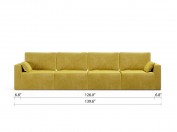 Royal Vertical Queen 4 Seat Sofa