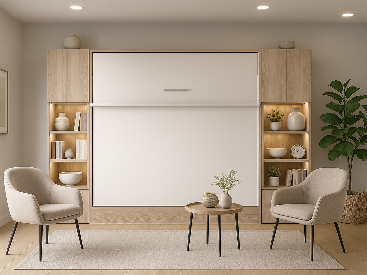 Royal Horizontal Queen Murphy Wall Bed