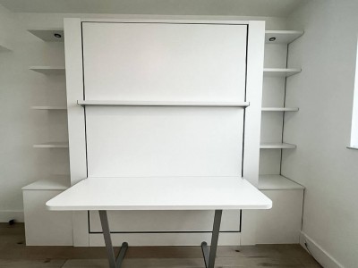 Nova Queen Wall Bed with Desk