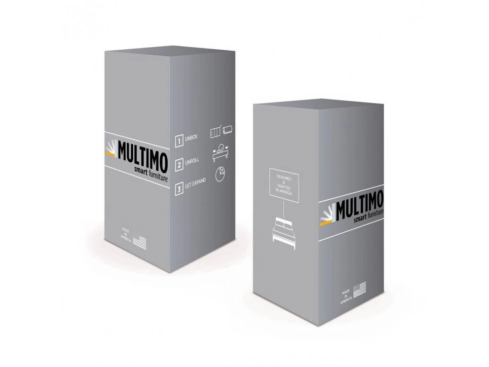 Multimo KING 8" Memory Foam MEDIUM FIRM Mattress