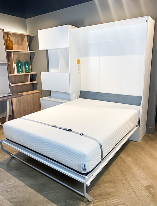 Open Loft Wall Bed